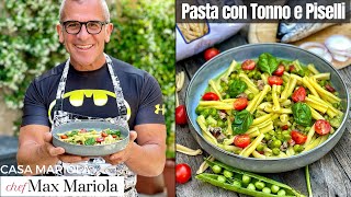 PASTA TONNO E PISELLI  Ricetta di Chef Max Mariola [upl. by Rozina191]