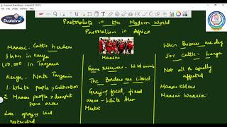 CBSE  Class  IX  SOCIAL SCIENCE  THE PASTORALISTS IN THE MODERN WORLD  Pastoralism in Africa [upl. by Ikkaj665]