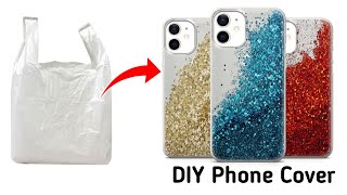 DIY Phone Cover at home  How to make phone cover at home using Plastic Carry Bag  Zuppe Ludo Game [upl. by Llenrahs]