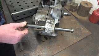 SNNC 560 P1 2 Stroke Crankcase Repair the worst one yet [upl. by Zabrina]