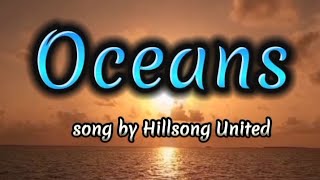 Oceans Where Feet May Fail  Hillsong United TAYA Lyrics [upl. by Ylehsa]