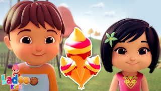 Ice Cream Wala आइस क्रीम वाला Kids Rhymes in Hindi and Cartoon Song [upl. by Malliw149]