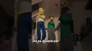 Homero y Flanders bailando bachata simpsons homerosimpson flanders bachata [upl. by Eive]