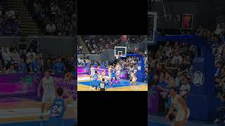 Philippines Kai Sotto Slam Dunk vs New Zealand Tall Blacks gilaspilipinas fibaasia kaisotto [upl. by Olympias]