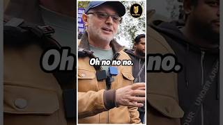 Christian Gets Scared When Muslim Wants To Read The Bible  Paul  Speakers Corner [upl. by Nnylirret719]