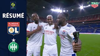 OLYMPIQUE LYONNAIS  AS SAINTÉTIENNE 2  1  Résumé  OL  ASSE  20202021 [upl. by Amorita]