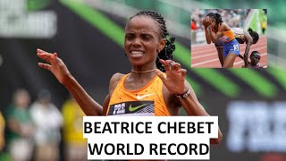 Beatrice Chebet  a women set new 10000 meters world Record under 29 Minutes [upl. by Gladwin967]