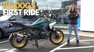 2023 BMW R 1300 GS First Ride Review  Specs Akrapovic sound check and ride [upl. by Mundt216]