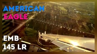 American Eagle EMB 145 Central Illinois Regional  Chicago OHare [upl. by Ynafetse181]