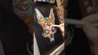 Fischer Paints Strange Skull 12 [upl. by Head]