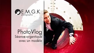 Vlog Photo  Séance argentique avec modèle [upl. by Utica]