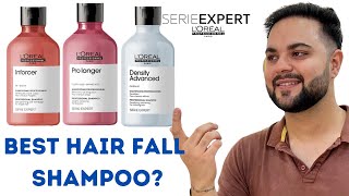 Loreal Inforcer vs Pro Longer vs Density Advanced  Best Hairfall Shampoo [upl. by Aennaej]