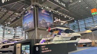 New Fairline Squadron 58 Walkthrough Düsseldorf Boot 2024  Winner MBY Awards [upl. by Ytsur642]