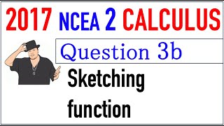 2017 NCEA 2 Calculus Exam Q3b [upl. by Cathyleen]