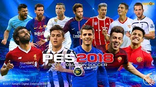 PES 2018 Mobile V 23O UCL PATCH GRAPHICS BY minimumpatch [upl. by Saw]