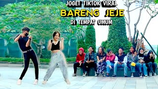 JOGET TIKTOK VIRAL BARENG JEJE DI TEMPAT UMUM NGAKAK PARAH [upl. by Bidget]