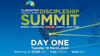 The Rooftop Discipleship Summit Dallas  DAY ONE [upl. by Schnurr906]