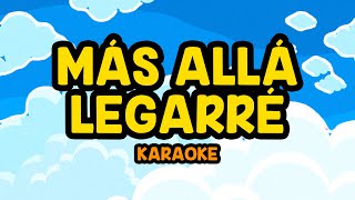 Más Allá Llegaré  Karaoke  Maranata Sring [upl. by Eecram]