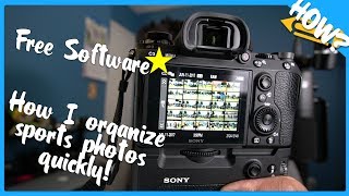 Free Software  XnView MP Photo Viewer  Sports Photography Tutorial  Photo Mechanic Alternative [upl. by Peace]