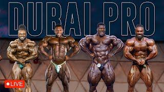 LIVE 🔴 Dubai Pro 2024  Open Bodybuilding 212 Classic Physique amp MP Watchalong [upl. by Janerich]