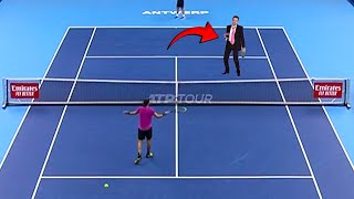 The Umpire That Came DRUNK On A Tennis Match And Players Went Crazy  Karen Khachanov V Daniel Evans [upl. by Hollinger]