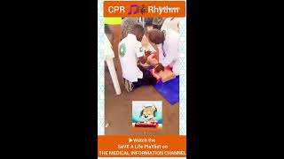 💘CPR SCENEDO U KNOW THE CPR RHYTHM [upl. by Yrebmik37]