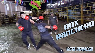 Box Ranchero en Matagallinas El Bombón VS El Comalito una pelea pesada🥊🤺 [upl. by Naerda]