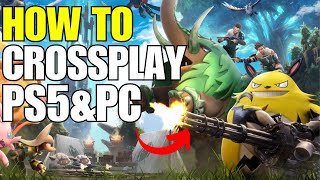 How To Palworld Crossplay PS5 And PC [upl. by Lebatsirc]