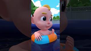 Swim Safety Song  Swimming song for kids  Rosoo Nursery Rhymes kidssongs shorts [upl. by Ennovihs]