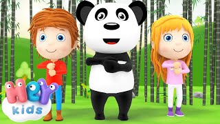 A Ram Sam Sam 🐼 Barnsånger på Svenska  HeyKids [upl. by Yelrah]