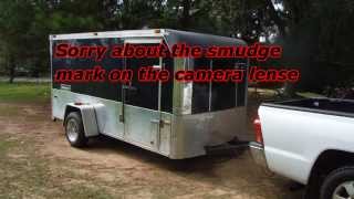 Craigslist Trade for Today  Haulmark 14 Enclosed Trailer [upl. by Sulecram]