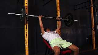 INCLINE BARBELL BENCH PRESS [upl. by Colline]