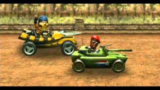 Mortal Kombat Armageddon  Motor Kombat Botan Jungle Last Lap [upl. by Nosreffej]