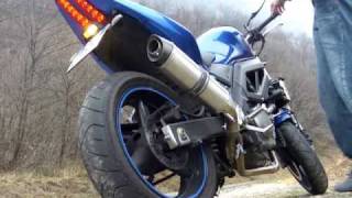 Suzuki sv650 con scarico Roadsitalia [upl. by Claman]