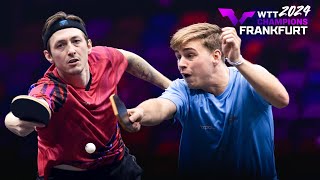 Truls Moregard vs Liam Pitchford  Entertaining match in WTT Champions Frankfurt 2024 [upl. by Dnomhcir380]