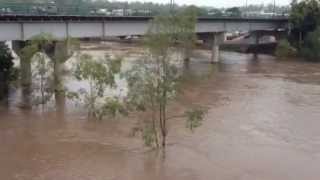 BREMER RIVER FLOODING AT RIVERLINK [upl. by Porett]