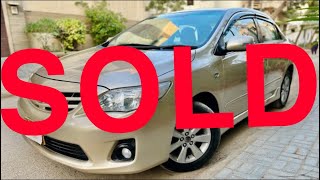 TOYOTA COROLLA ALTIS 2012  FOR SALE  adeelsvehicle [upl. by Selestina]