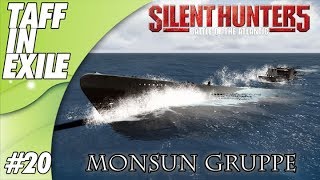 Silent Hunter 5  Battle of the Atlantic  Monsun Gruppe [upl. by Yahsan]