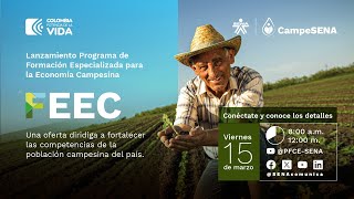 Evento de lanzamiento  Formación Especializada para la Economía Campesina 2024 🌱🌿 [upl. by Joshi]