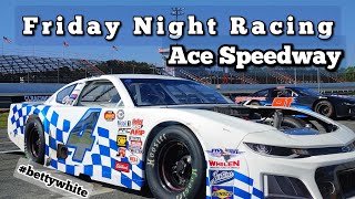 FRIDAY NIGHT RACING AT ACE SPEEDWAY INCAR FOOTAGE Dudley Racing [upl. by Zerdna]