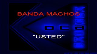 Karaoke Banda Machos Usted [upl. by Evreh]