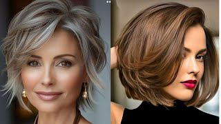 short hairstyle women  Short Hairstyles For Round Faces [upl. by Llenod]