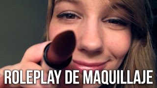 ASMR EN ESPAÑOL 💄 Roleplay de Maquillaje atención personal susurrando [upl. by Agamemnon]