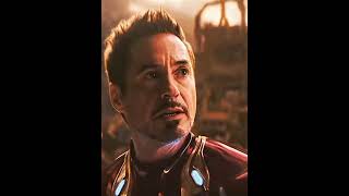 TONY STARK  MY CURSE IS ONLY YOU tonystark infinitywar edit thanos [upl. by Kellda]