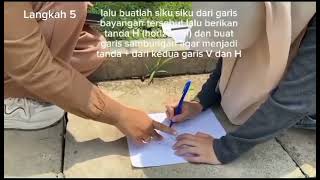 Tutorial cara mengukur arah kiblat Denga cara metode kiblat rules tutorial rules [upl. by Sale321]