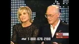 Dallas Larry Hagman and Linda Gray on Larry King CNN Part 1 [upl. by Ethelind159]