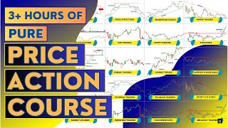 Pure quotPRICE ACTION Masteryquot Course🔥  3 Hours of Price action Content 🤯 [upl. by Ndnarb]