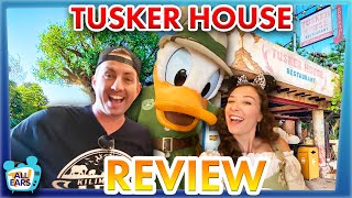 Disney World BREAKFAST Challenge  Tusker House Review [upl. by Nitnilc599]