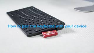 OMOTON K08 Bluetooth Keyboard [upl. by Otes52]