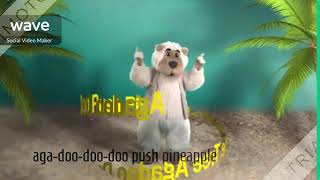 energizer Agadoo bear with lyrics [upl. by Oicirtap]